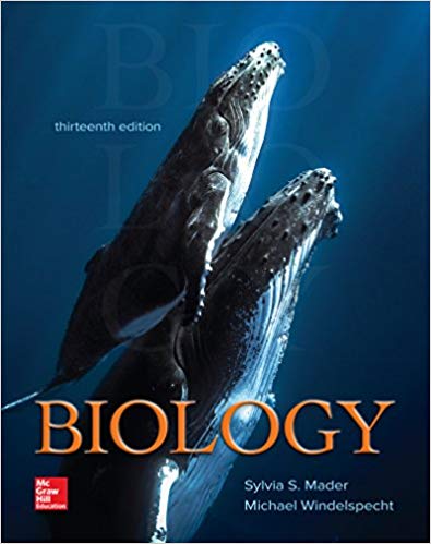 Biology (9781259824906) (13th Edition) BY Mader - Epub + Converted pdf